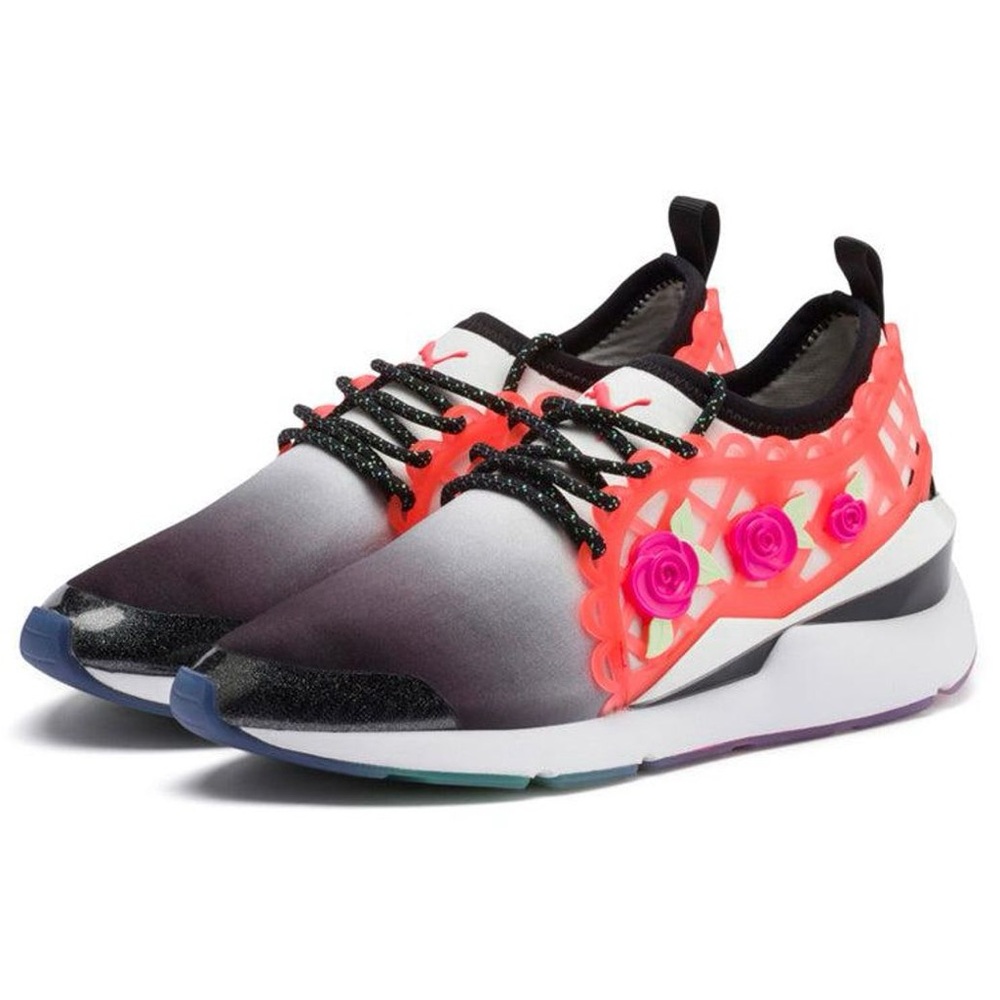 PUMA x Sophia Webster Muse 3D Flowers Sneaker Size 7